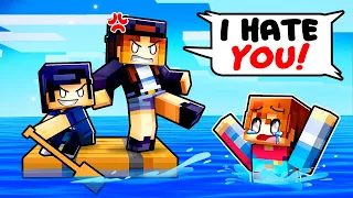 Stranded on One BULLY Raft In Minecraft!