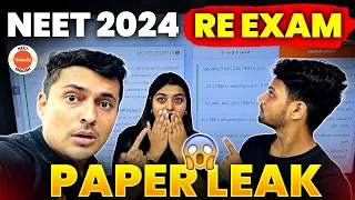 NEET 2024 Re exam 😮 NTA official update on paper leak ! ❌ Wrong paper incident 📝  Good news 😃 ?