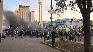 Митинг на Майдане 14.10.19/ Праздник Покровы в Киеве/ Вот так погуляла...