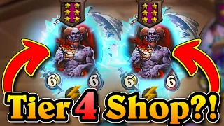 Forcing 6-Drops on Tier 4?! | Hearthstone Battlegrounds