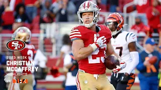 Christian McCaffrey's best plays: Record-tying 17th straight game with a TD