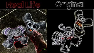 REAL LIFE VS ORIGINAL The Craziest Version Alphabet Lore But Its Vocoded To Gangsta's Paradise