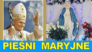 Pieśni Maryjne z wiernymi śpiewa Jan Paweł II.