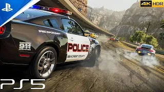 Need for Speed Hot Pursuit Remastered PS5 - BEST POLICE CHASES | Ultra High Graphics [4K HDR]