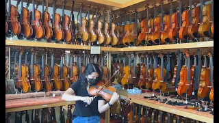 Shop Demo - KRUTZ Artisan 700 Violin