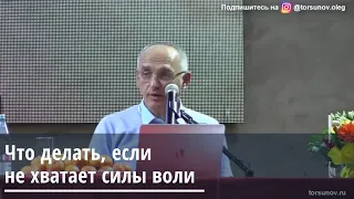 Торсунов О.Г.  Что делать, если не хватает силы воли