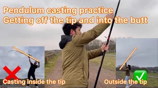 Fishing pendulum cast - getting outside the tip - Zziplex HST Evo