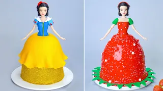 TSUNAMI Cake | Disney Princess Cake Compilation | Pull me up cake