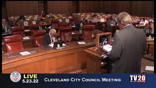Cleveland City Council Meeting May 23, 2022