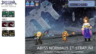 DFFOO GL (Abyss: Normalis 1st Stratum, Sub 1 Pt 5) Papalymo, Shantotto, Yuna