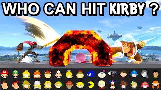 Who Can Hit Kirby Through LAVA Walls? - Super Smash Bros. Ultimate