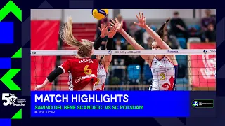 Highlights | Savino Del Bene SCANDICCI vs. SC POTSDAM | CEV Volleyball Cup 2023