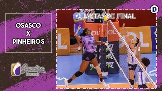 Osasco x Pinheiros | QUARTAS DE FINAL (Jogo 1) | Melhores Momentos | Superliga Feminina 23/24