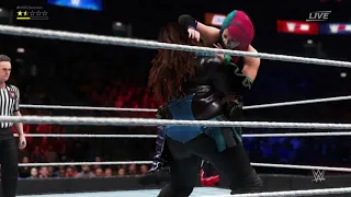 WWE 2k20 - BACKLASH 2020: Asuka X Nia Jax - Raw Women's Title Match