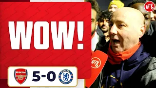 WOW!!! (Julian) | Arsenal 5-0 Chelsea