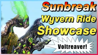 Sunbreak Wyvern Ride Showcase / Moveset Guide