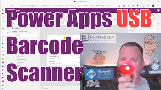 Power Apps USB Barcode Scanner