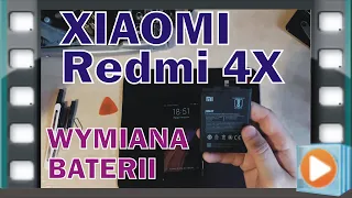 Redmi 4x wymiana baterii