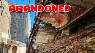 Exploring the Abandoned Paramount Theatre in Newark, New Jersey