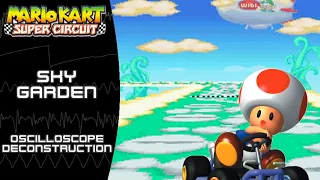 Mario Kart: Super Circuit (GBA) - Sky Garden - Oscilloscope Deconstruction