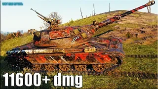 Польский ТОП танк 🌟 11600+ dmg 🌟 60TP Lewandowskiego World of Tanks лучший бой