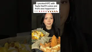 Wow haha #shortsvideo #shorts #taylorswift #mukbang #kfc #funny #voiceeffects #prank #haha