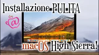 macOS High Sierra: installazione PULITA da chiavetta USB (2 metodi semplici)