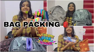 BAG PACKING 🎒🌂👔 BACK TO SCHOOL 2024-2025 മലയാളം❤️‍🩹 ഇനി സ്കൂളിൽ പോയാൽ മതി 🤹‍♂️