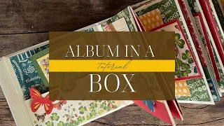 Album in a Box Tutorial - Little Things - Album Kit Vol 02 2023