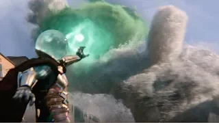 Mysterio defeats the Water Elemental | Spider-Man Far From Home (2019)