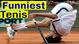 Top 10 Funniest Moments in Tennis Tennis Funny Moments Latest 2018
