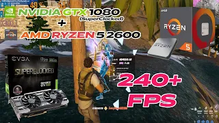 Fortnite Chapter 5 Season 1: Ryzen 5 2600 and GTX 1080 SC 8GB | 1080p Performance Mode Benchmark