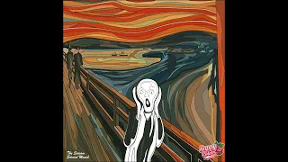 Картина "Крик" Эдвард Мунк 1893 год. Видео раскраска. "The Scream" Edvard Munch. Coloring. #shorts