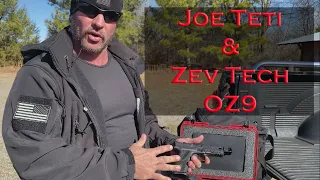 On the Range with Joe Teti and his custom Zev Tech OZ9 pistol - 9mm Custom Pistol