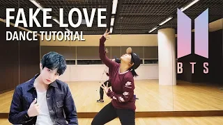 BTS (방탄소년단) 'FAKE LOVE  Dance Tutorial | Full w Mirror [Charissahoo]
