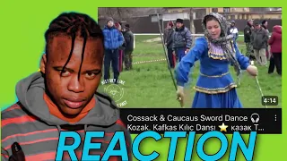 🔥Cossack Sword Dance 🎧 Kozak, Kafkas Kılıç Dansı | казак Танец Меча | Oysya |first time reaction!