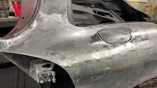 356 Porsche Restoration Lead Work