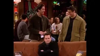 Chandler can't make fun of his friends