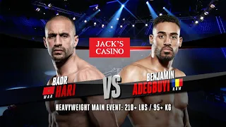 GLORY 76: Badr Hari v Benjamin Adegbuyi