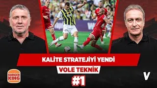 Fenerbahçe'nin kalitesi Antalyaspor'un stratejisini yendi | Metin Tekin, Önder Özen | VOLE Teknik #1