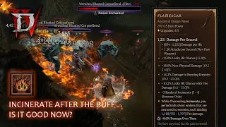 Diablo 4 Incinerate with Flamescar : BBQ Sorc