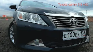 Camry 3.5 v50 2013 года/ в США - такси , у нас роскошь. самый МЕМный авто в России