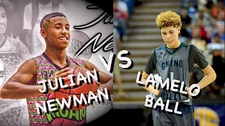 14 Year Old Stars Battle 2016 - Julian Newman VS LaMelo Ball