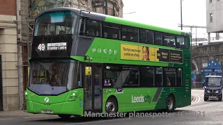 (4K) Bus Spotting In Leeds On The 24/04/2021