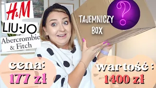 TAJEMNICZY BOX Z CIUCHAMI 📦 KUPILAM PACZKĘ UBRAŃ WARTĄ 1400 ZŁ ZA 180 ZŁ 📦 SAME MARKOWE RZECZY