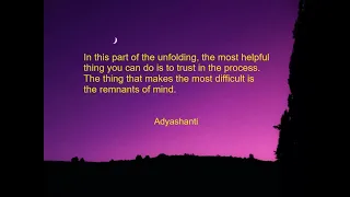 Adyashanti: Q&A—someone who had blissful experiences now feeling painful asking for help/guidance