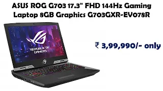 ASUS ROG G703 17.3" FHD 144Hz Gaming Laptop RTX 2080 8GB Graphics G703GXR-EV078R reviews