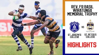 HIGHLIGHTS - St. Joseph’s College vs St. Peter's College - Rev. Fr. Basil Wiratunga Shield 2022