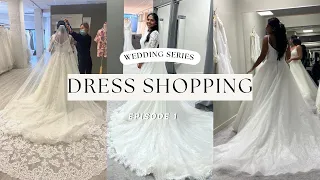 WEDDING DRESS SHOPPING IN LONDON | did I say yes to the dress? 👰🏽‍♀️💍