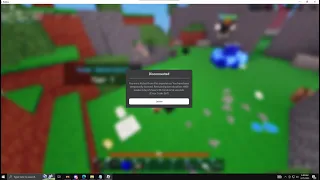 I Got BANNED in ROBLOX bedwars.